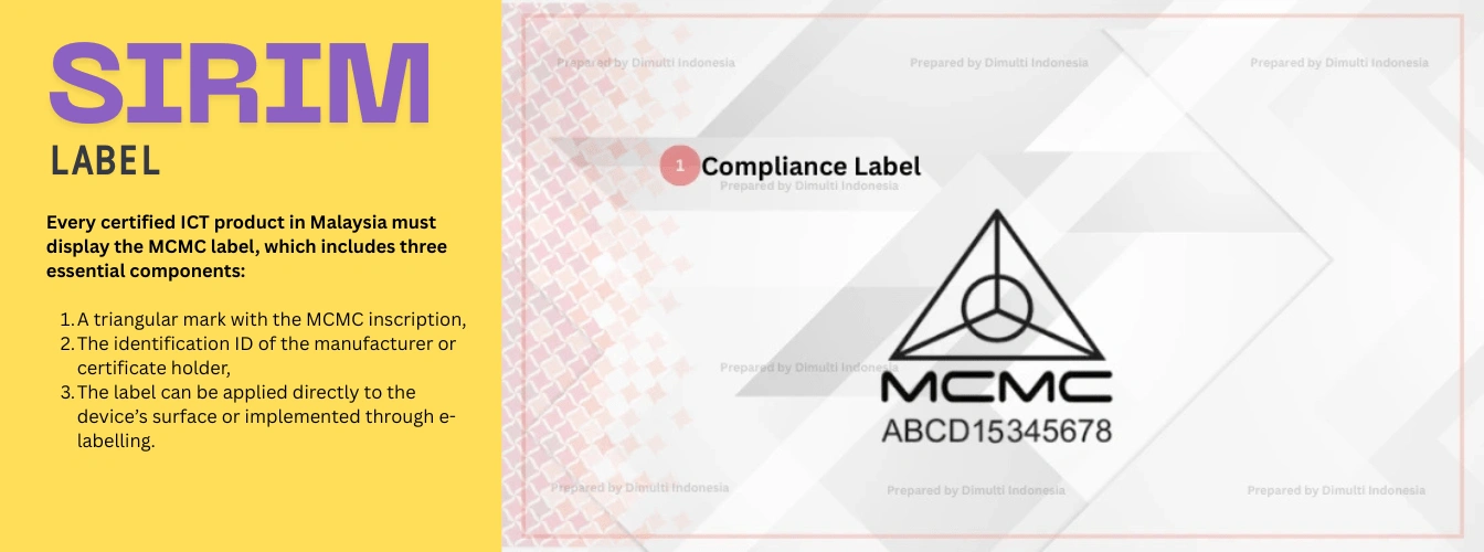 SIRIM Certification Label